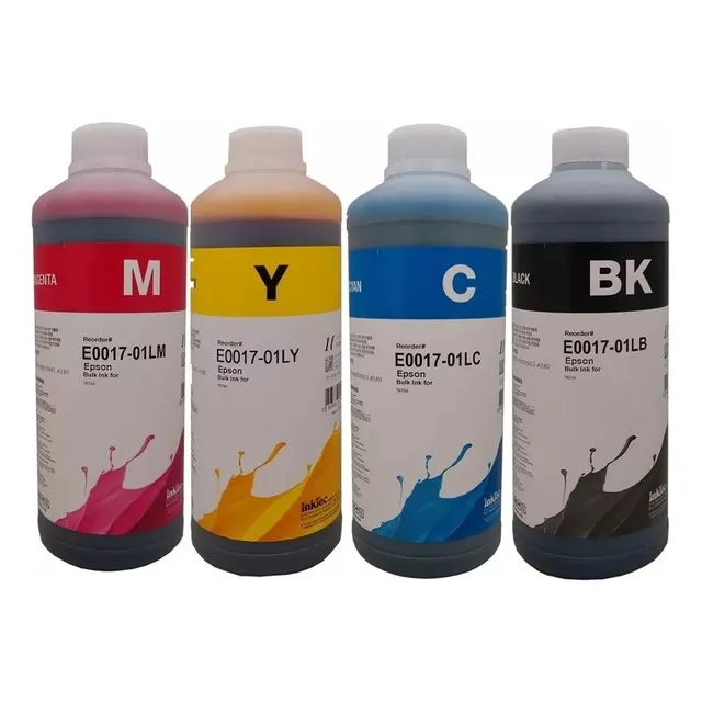 4 Litros Cmyk Tinta Compatible Para T544 T504 T664