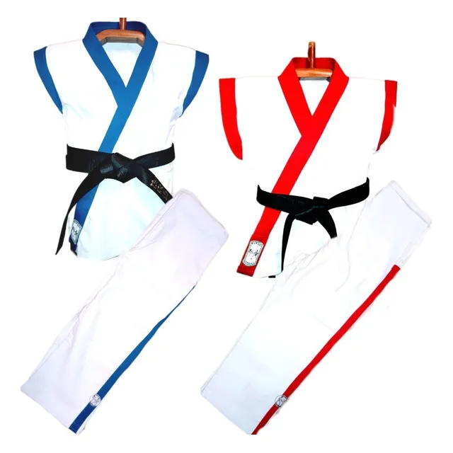 Kurobi Karategi Confecciones Liviano Sin Manga Kárate Aikido