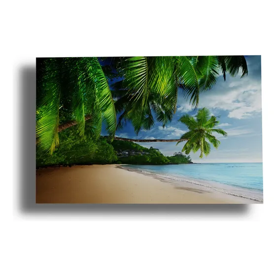 Cuadro Orilla Playa 605 50x70 Mdf Memoestampados
