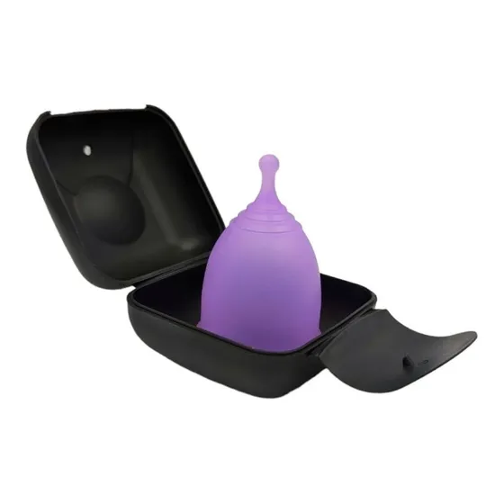 Estuche Para Guardar La Copa + Copa Menstrual