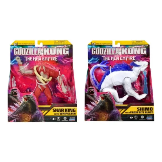 Figura Muñeco Godzilla Vs King Kong Pack Juguete Coleccion