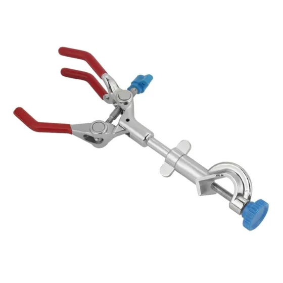 Soporte De Laboratorio  De Tres Puntas Con Sugetador