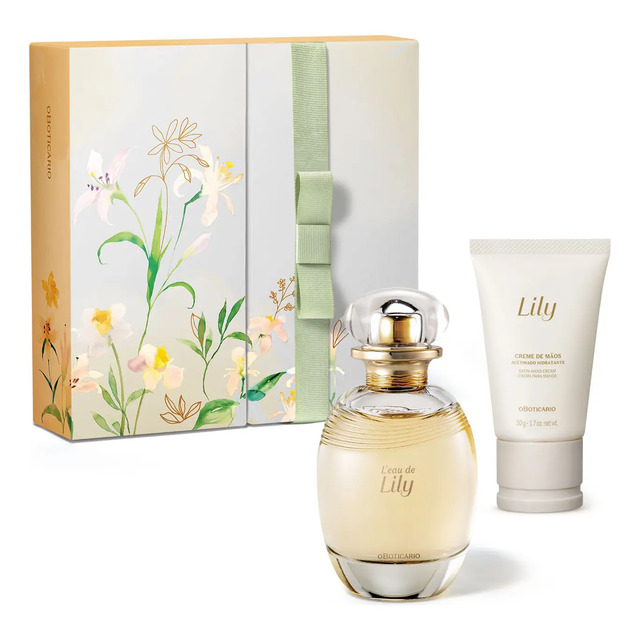 Boticário L'eau De Lily Kit Presente (2 Itens)