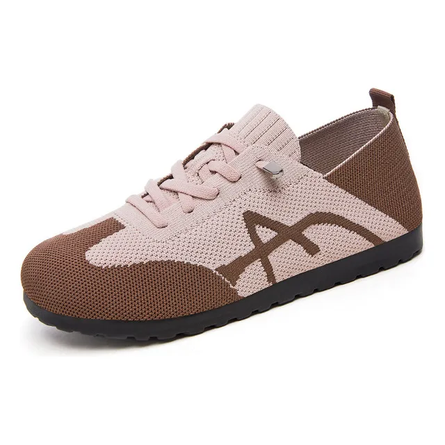 Zapatillas Versátiles Retro Transpirables Sin Cordones Con B