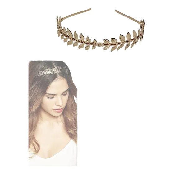 Corona Diadema Pequeña Metal Diosa Griega