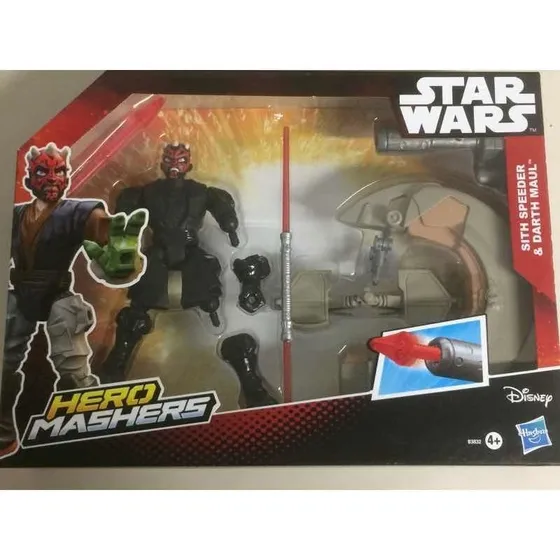 Star Wars Sith Speeder& Dath Maul Hasbro