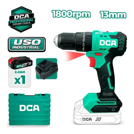 Parafusadeira Impacto 20v DCA Brushless ADJZ2050iDM 13mm