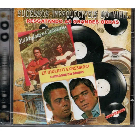 Cd Zé Mulato E Cassiano-sucessos Inesquecíveis Do Vinil 0287