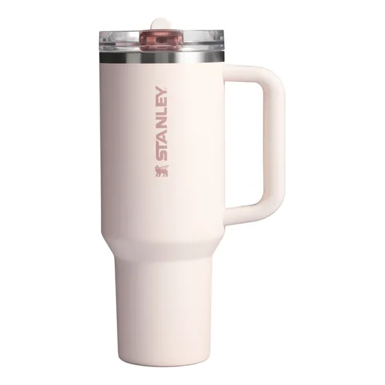Vaso Termico Stanley Quencher Protour Flip Straw 1.18l Full Rose Quartz