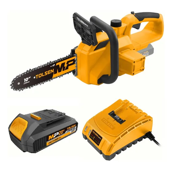 Electrosierra Batería 250 Mm Tolsen 20 Volt Cargador+bateria
