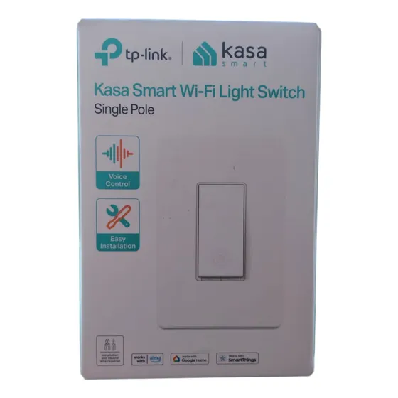 Interruptor De Luz Inteligente Con Wi-fi Kasa