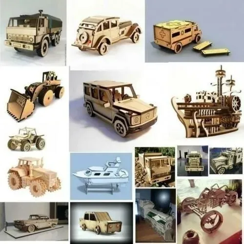 Pacote 60mil Vetores Veiculos Variados 3d Cnc Laser Router