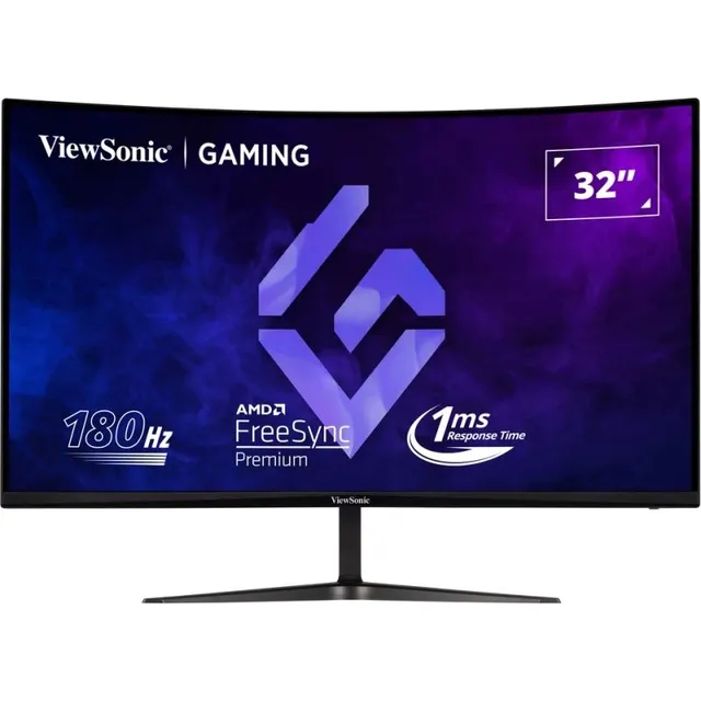 Monitor Gamer Viewsonic 180hz Vx3218c 32 Curvo Qhd 2k 1ms