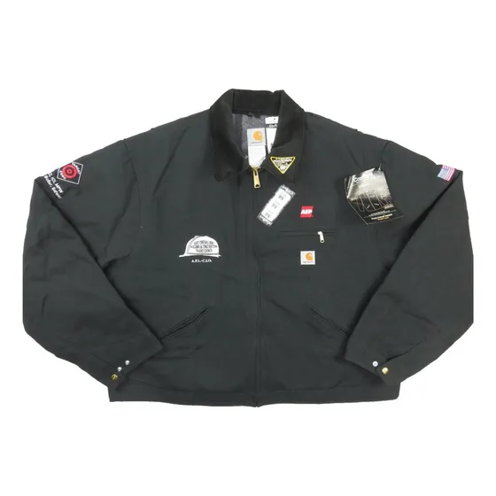 Campera Carhartt J01 Black Detroit Jacket Talle Xl
