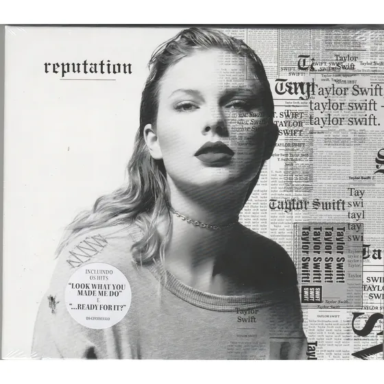 Cd Taylor Swift Reputation 2017 Lacrado Original Em Estoque