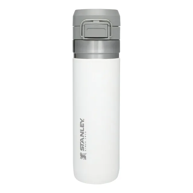 Garrafa Térmica Quick Flip Stanley 710ml Go Bottle Branco Cor Polar