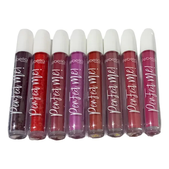 Kit C/ 8 Batom Liquido Matte Perfect Me! Febella