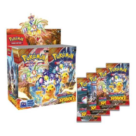 Pokémon Surging Sparks Box 2024