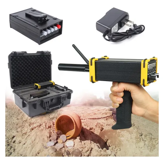 Detector Metal Largo Alcance Laser Digital Busqueda Antena