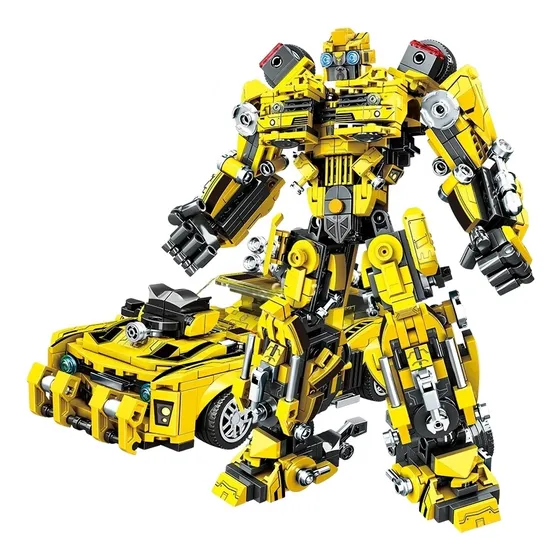 Bumblebe Transformers Blocks Robot