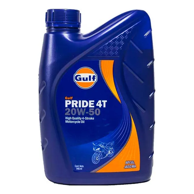 Lubricante Gulf Pride Moto 4t Special 20w50 Mineral 1l Bote