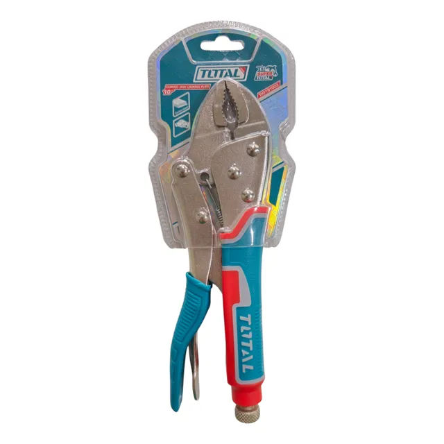 Alicate De Presion Curvo Mecanico 10 Pulgadas Marca Total