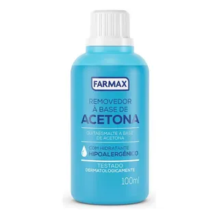 Acetona Farmax 100ml Acetona Farmax 100ml