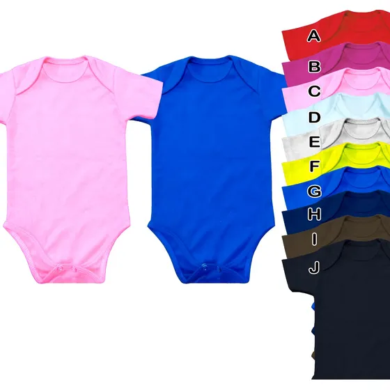 Bodys Para Bebe - Algodón Peinado