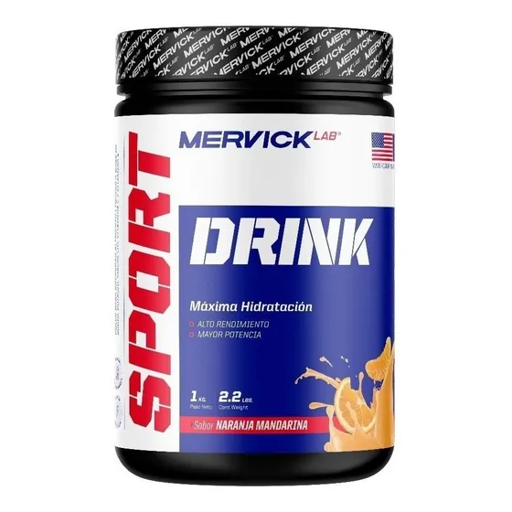 Sport Drink 1 Kg Bebida Isotónica Hidratacion Mervick Lab