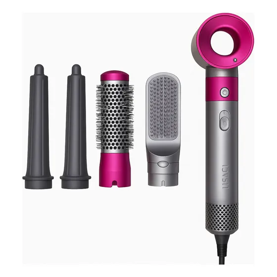 Escova Secadora De Cabelo 5 Em 1 Liso E Ondulado 110v 1200w