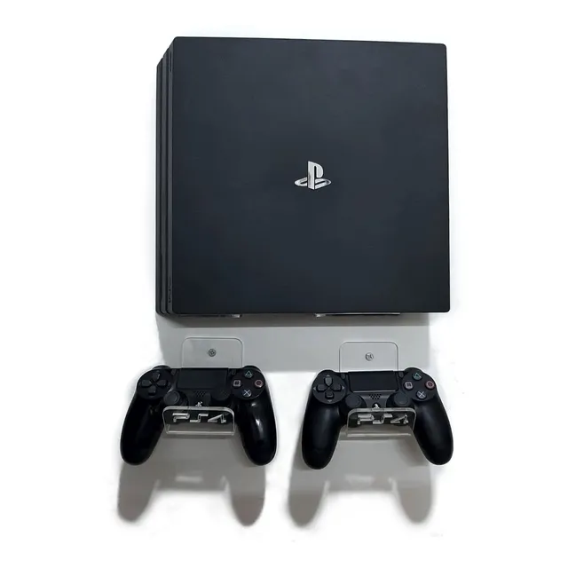 Soporte Ps4 Base  Econom Para  Consola Ps4 + 2 Sop Control