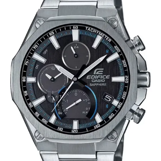 Reloj Edifice Hombre Eqb-1100d-1adr Plata Plata Negro