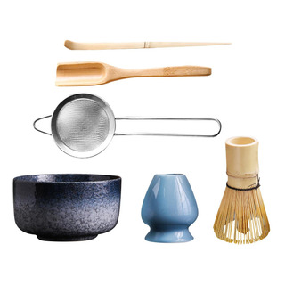 Juego De Batidor Matcha De 6 Piezas Con Accesorios Y C Juego De Batidor Matcha De 6 Piezas Con Accesorios Y C
