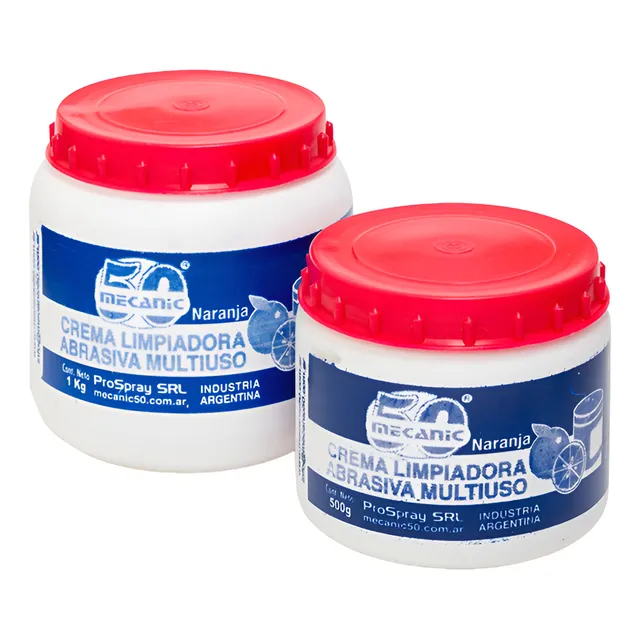 Crema Limpiadora Universal Abrasiva Multiuso Mecanic X 1 Kg.
