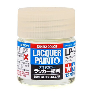 Pintura 10 Ml. Tamiya Lacquer Lp-24 Semi Gloss Clear Lp24 Pintura 10 Ml. Tamiya Lacquer Lp-24 Semi Gloss Clear Lp24