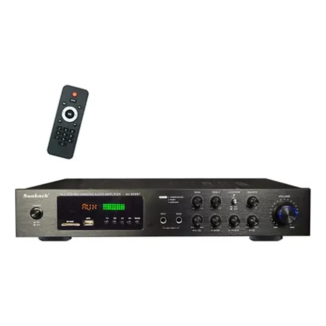 Planta Amplificador De Sonido Av-628bt