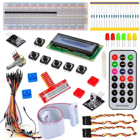 Kit Raspberry Pi Componentes Y Sensores 7021 Diy Emakers