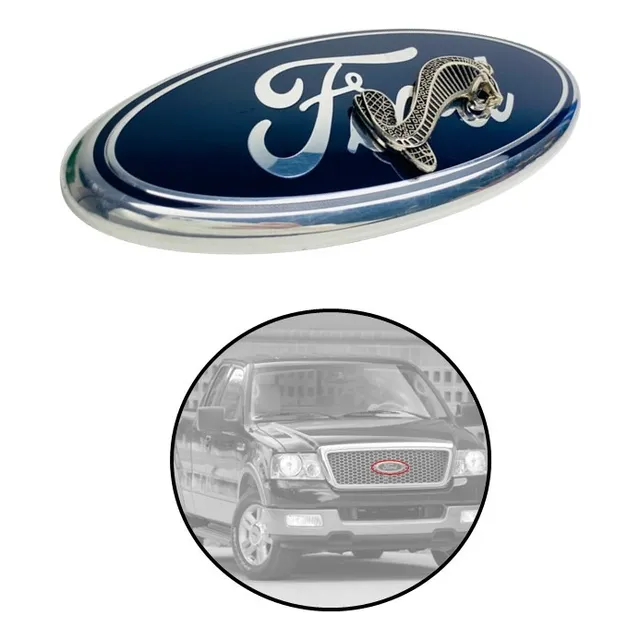 Emblema Para Parrilla Lobo F-150 23 Cm 2004-2008