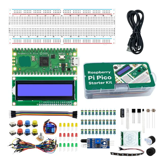 Kit Básico De Inicio Pico Para Raspberry Pi Pico