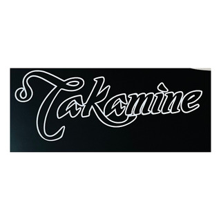 Calca Logo Takamine Para Brazo Y Gota Pickguard Sin Relleno Calca Logo Takamine Para Brazo Y Gota Pickguard Sin Relleno