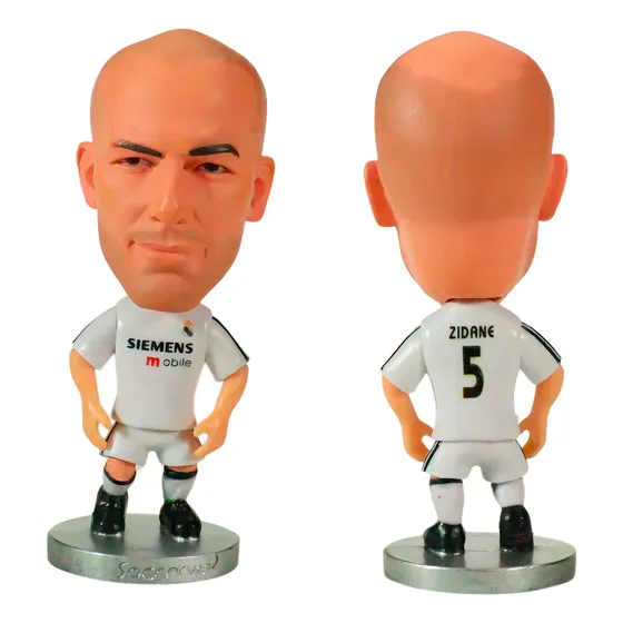 Muñeca miniatura Zidane del Real Madrid