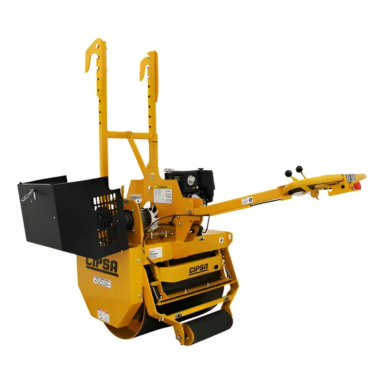 Rodillo Vibratorio Compactador Cipsa Pr8 Motor Honda 9hp