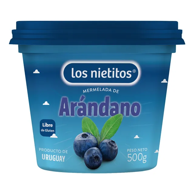 Mermelada Arándanos Los Nietitos 500 Grs