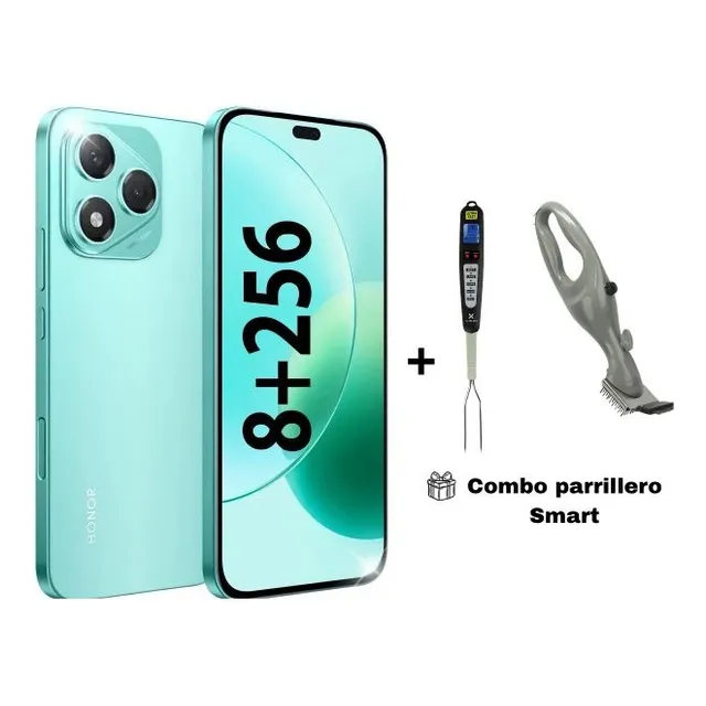 Celular Honor 400 Lite 8+256gb + Combo Parrillero