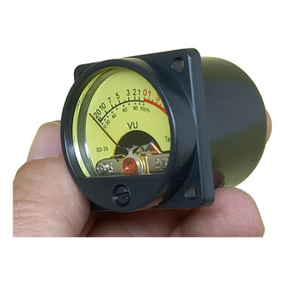 Vu Meter Analógico Áudio Nível Som Receptor Estéreo Vu Meter Analógico Áudio Nível Som Receptor Estéreo