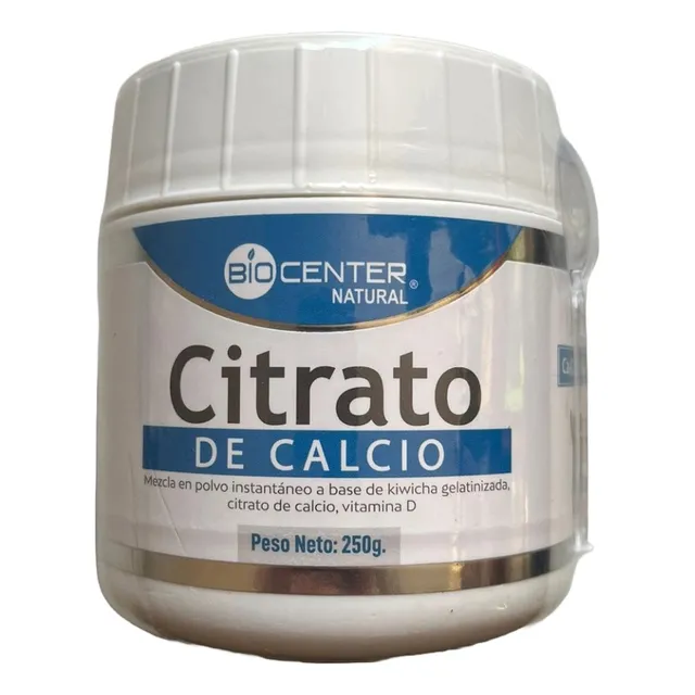 Citrato Calcio 250gr Polvo Biocenter