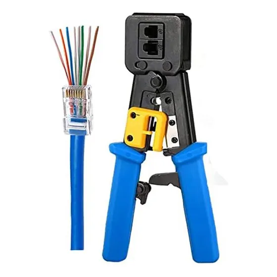 Crimpiadora Wiretech Conector Rj45 Rj11 Pass Through Ez Acme
