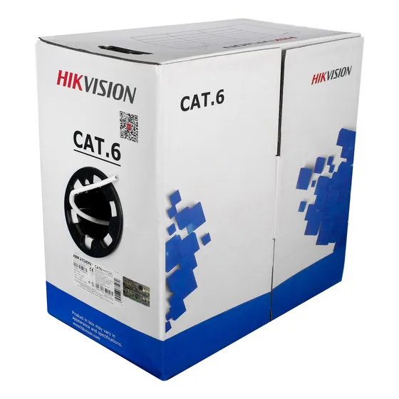 Cable Red Utp Cat6 100% Cobre Cctv Camaras Ip Hd Dvr 305 Mts