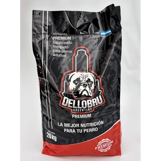 Alimento Balanceado Premium Dellobru Perros Adultos X 20kg.