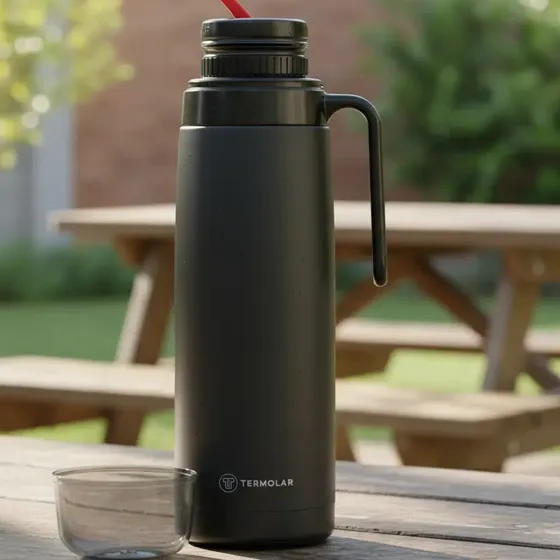 Termo Termolar Revolution Negro 1 Lts | Cuotas sin interés